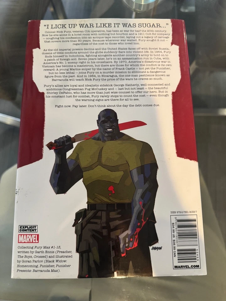 Fury Max: My War Gone by (精装,2014) — 第 2/2 张图片