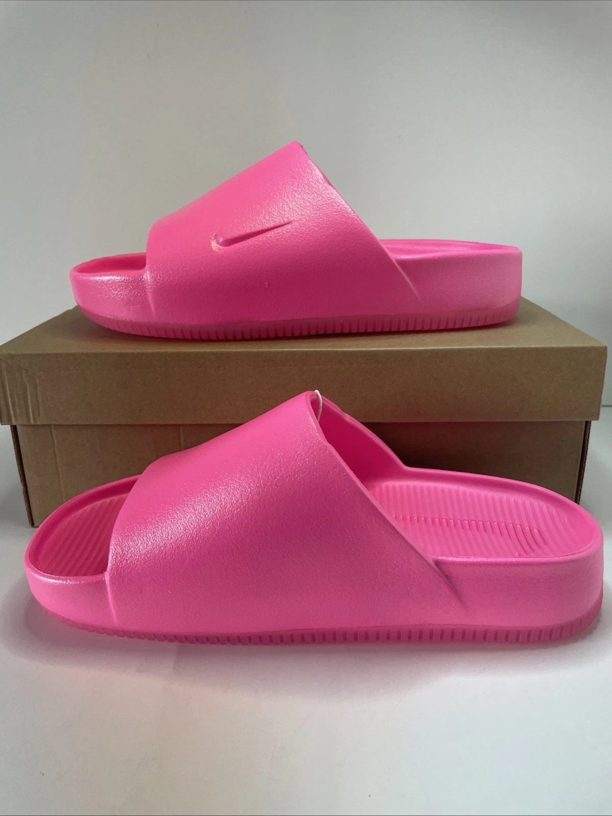 Nike Donna Calm Slide Se FV5940 600 Hyper Pink Hyper Rose Taglia US 11 Nuove