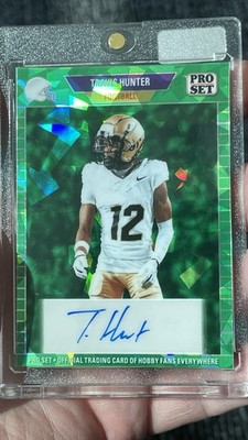 2024 Leaf Pro Set Travis Hunter/Tetairoa McMillan Dual Auto /6 #MU-42
