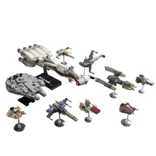 Hot Sale 10-IN-1 Ships with Stand Rebel Alliance Fleet 1125Kids Gift