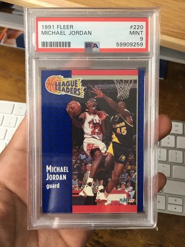 1991 Fleer Michael Jordan #220 PSA 9 MINT