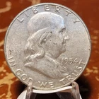 1954 Franklin Half Dollar 90% Silver