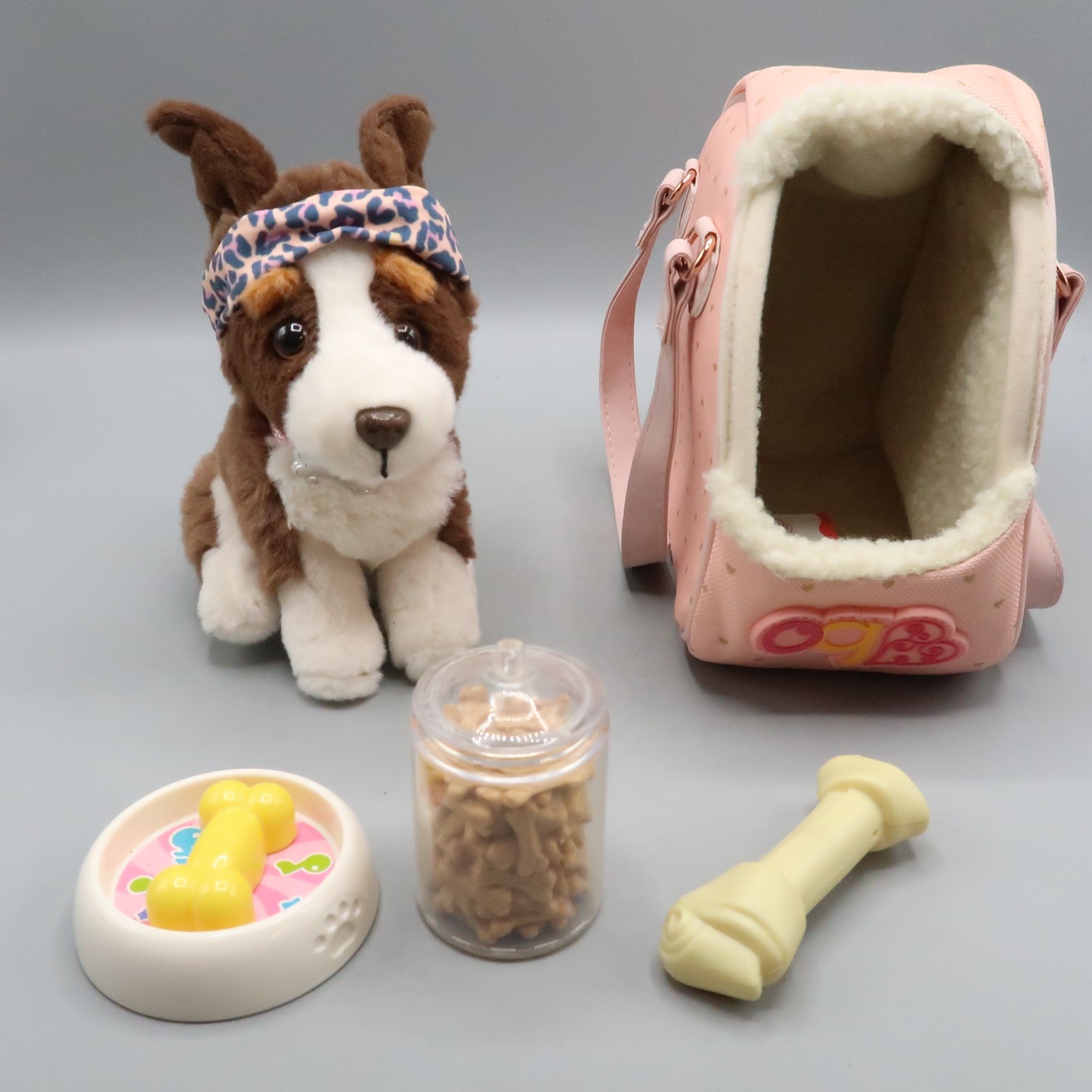 Our Generation Dog Carrier & Pet Plush Puppy for 18" Dolls A
