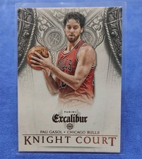 2014-15 Panini Excalibur Knight Court #1 Pau Gasol Bulls