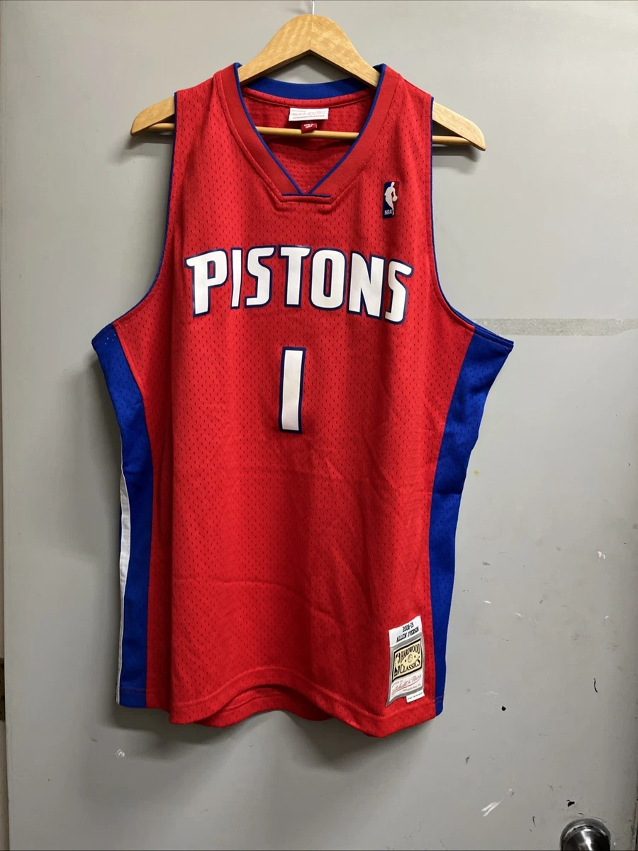 Preços baixos em Camisas da NBA Vermelha Detroit Pistons | eBay