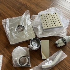 Delta 1-Handle Wall Mount Shower Only Trim Kit in Chrome Valve Not Included