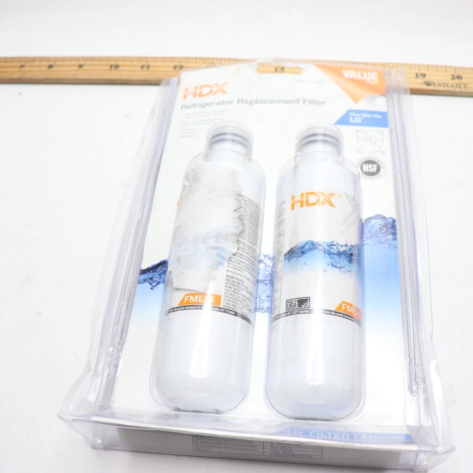 (2-Pk) HDX Refrigerator Water Filter Replacement 1005 101 914 - Image 4 of 4