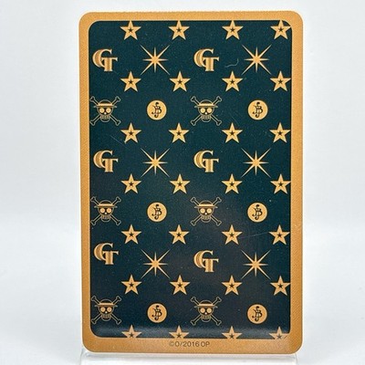 Ace One Piece Film: Gold Playing Cards Ace Spades 2016 Jump Toei