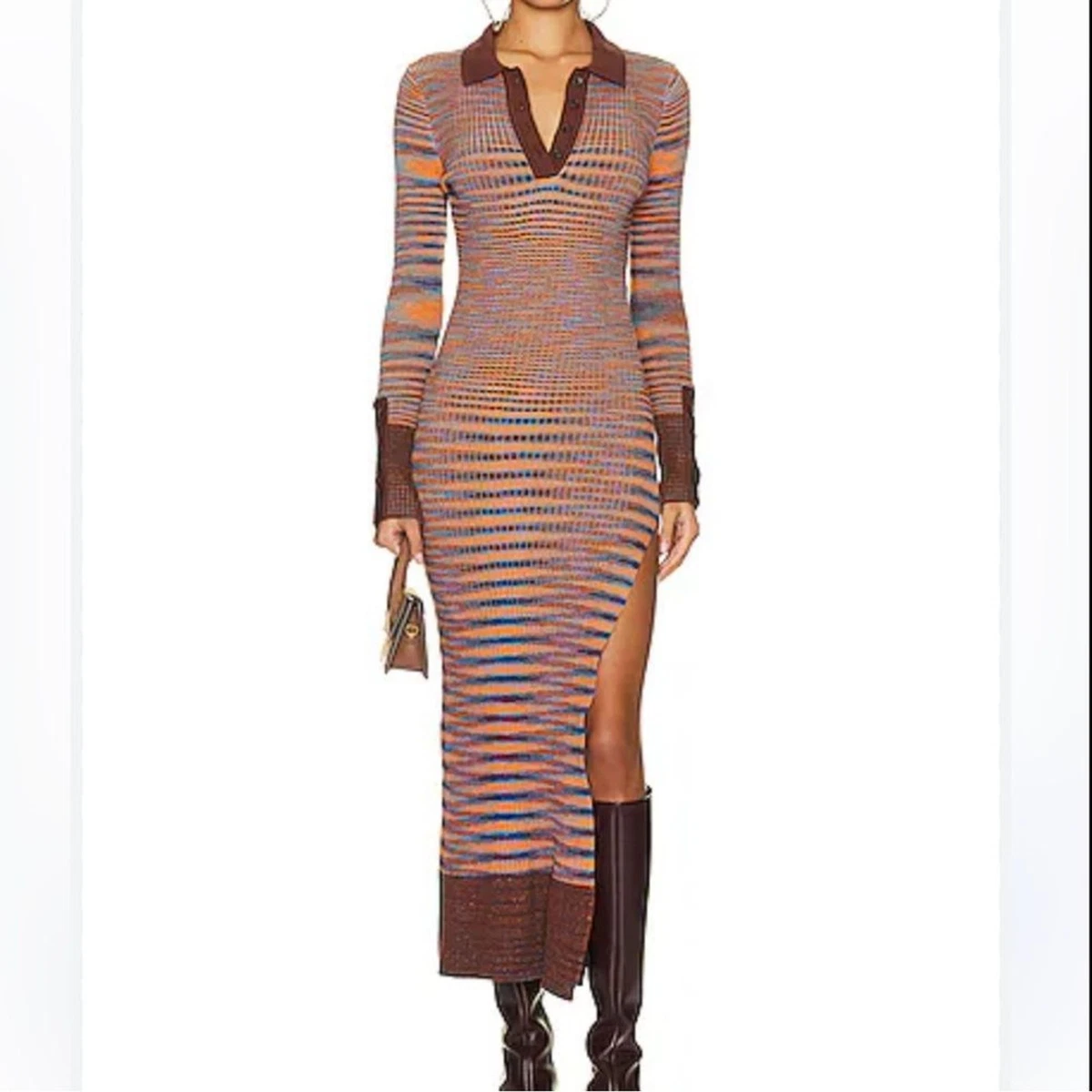 jacquemus la robe perou mohair blend knit dress Dresses for Women for sale new-bottoms