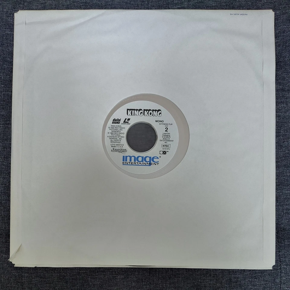 KING KONG and SON OF KONG 2-Laserdisc LD SET THE RKO CLASSIC COLLECTION EXCELLNT - Image 4 of 4