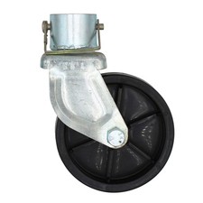 New 6 Trailer Swirl Jack Caster Wheel With Pin Boat Hitch Replacement Removable