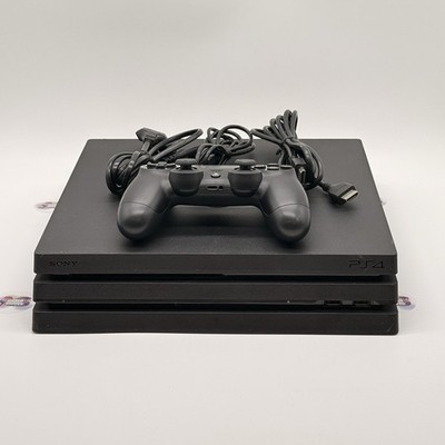 Sony Playstation 4 mit Controller - PS4 Pro mit 1TB Schwarz | CUH-7216B