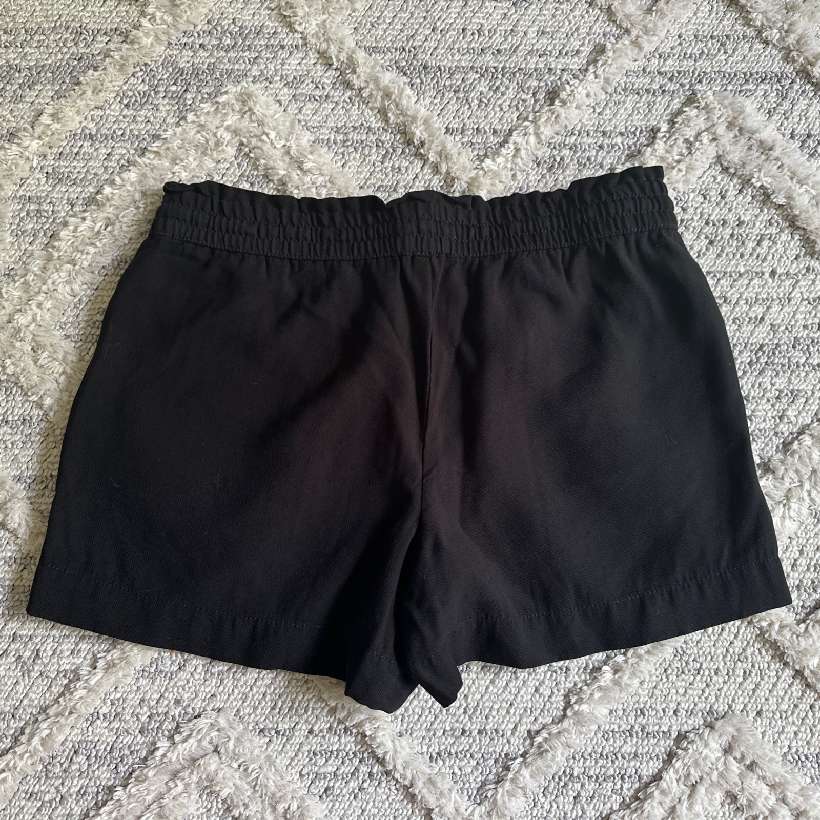 Loft Drawstring Shorts Black Small Lightweight Su… - image 7