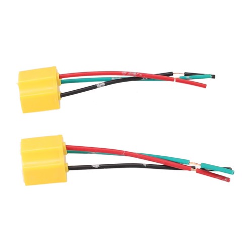 Headlight Socket Light Bulb Outlet Headlight Socket H4/9003/HB2 A Pair - Picture 12 of 12