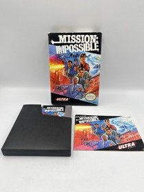 Mission: Impossible NES Nintendo Completo CIB Excelente Estado! &iexcl;BONITO!