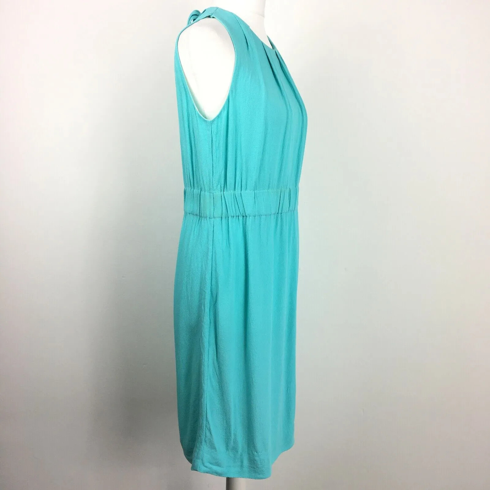 Kate Spade Dress 8-10 UK Aqua Blue Green Halter thumbnail 3
