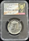 NGC SP70 2014-D US Kennedy Half Dollar Silver Coin 50C-072