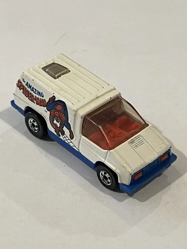 Vintage 1979 Hot Wheels Scene Machines The Amazing Spider-Man Van Loose