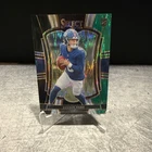 2025 Panini Select Premier Level Green & Yellow Prizm Shock Jaxson Dart Rookie