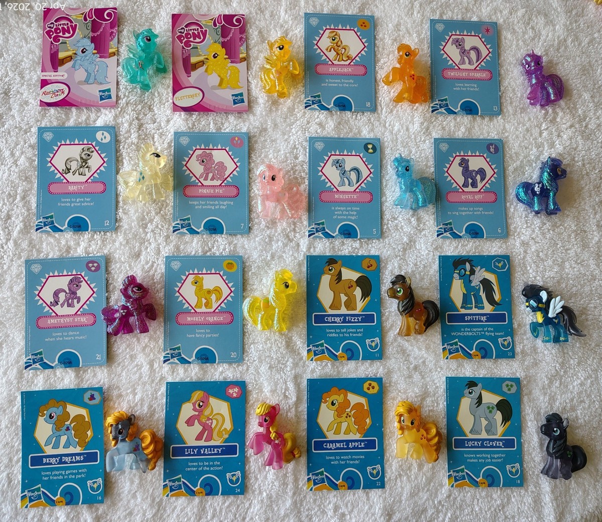 激レア　賞品カードMy Little Pony The Mane2014 My Little Pony Blind Bag Lot w/ ORIGINAL CARDS – 16 Figures – Mane