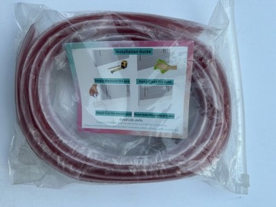 Zugluftstopperleiste - weiß. 2x 100cm Streifen. 4cm Tiefe. Neu - originalverpackt.