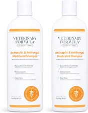 Veterinary Formula Clinical Care Antiseptic and Antifungal Medicated Shampoo for