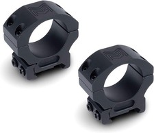 Monstrum Precision Scope Rings 1 inch Diameter Weaver 1.35 Black