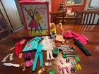 Vintage Barbie Doll Lot Mattel Dolls Clothes Accessories Fashion Doll Case 90s