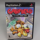 Garfield Lasagna World Tour Sony PlayStation 2 PS2 CIB Sierra Platformer Tested