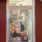 2001 Topps Chrome - Combos Ken Griffey Jr, Hank Aaron #TC9 Refractor