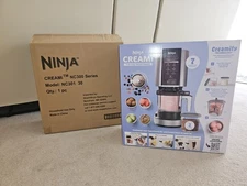 Ninja NC301 CREAMi, Ice Cream Maker, 7 One-Touch Programs - Cloud Silver