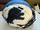 Barry Sanders Detroit Lions Signed Autographed Fullsize SPEED Authentic Helmet