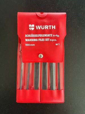 WÜRTH Schlüsselfeilensatz 6 teilig