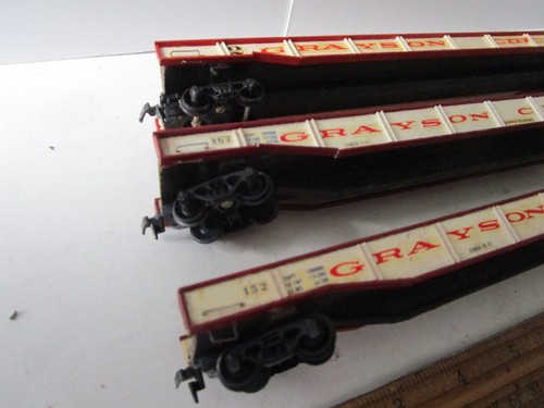 Lote De Colección De 3 Madera Construidos HO 1/87 Escala Circo Plano Transporte Coche Tren Diseño - Imagen 4 de 8