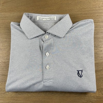 Holderness & Bourne x Valley Club Of Montecito Long Sleeve Polo Shirt Men s L
