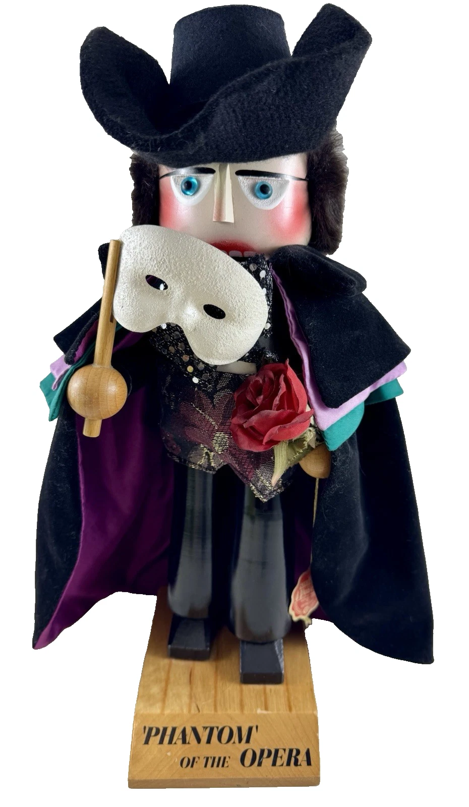 Vintage ORIGINAL Steinbach 17” Phantom of The Opera Nutcracker Made in Germany
