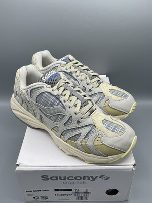 Saucony Grid Azura 2000 Grey Light Blue EU 40,5 US 7,5 Grau Blau Neu OVP UVP 179