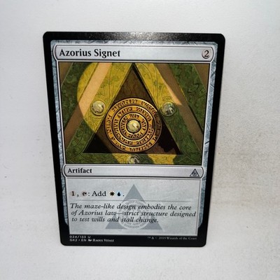 Azorius Signet 24 Ravnica Allegiance: Guild Kits Magic: The Gathering LP