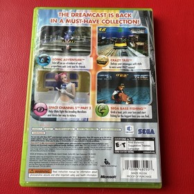 Sega Dreamcast Collection For Xbox360 CIB
