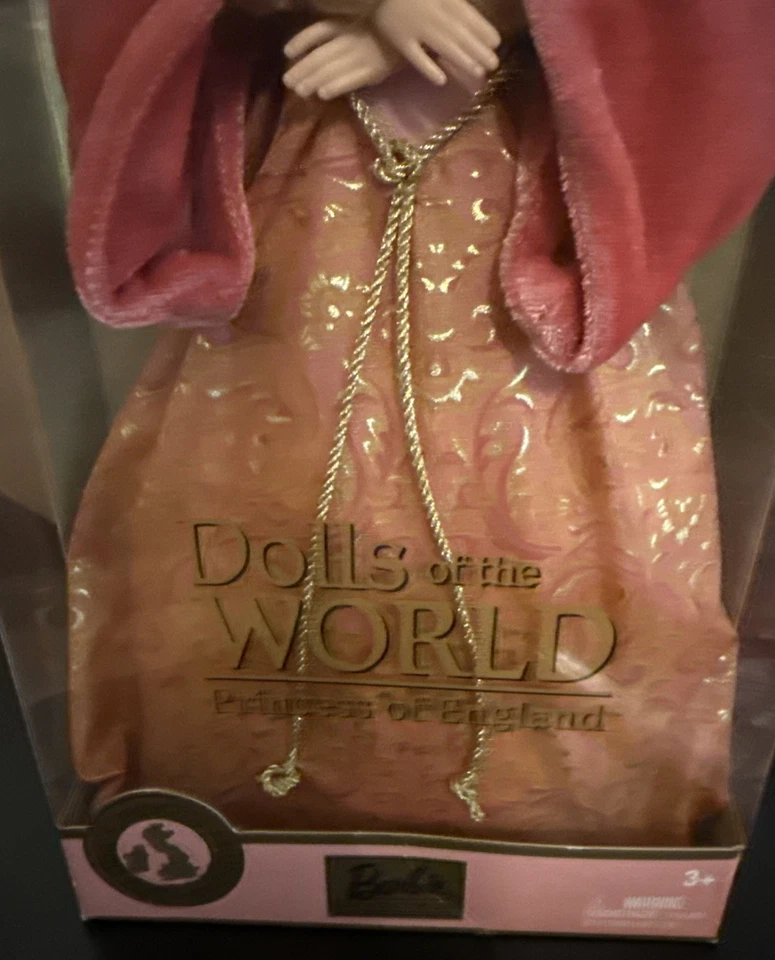 Barbie “Dolls of the World” -Princess of England 2003 #B3459 NRFB - Image 3 of 4