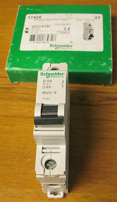 Schneider Multi 9 C60 Miniature Supplementary Protector 17424 
