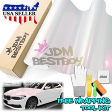 Premium Gloss Pearl White To Red Vinyl Wrap Sticker Decal Air Release Bubble Premium Gloss Pearl White To Red Vinyl Wrap Sticker Decal Air Release Bubble