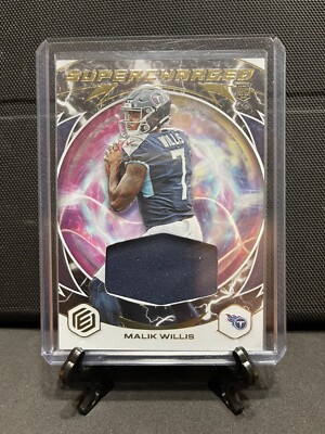 2022 Panini Elements Malik Willis Rookie Patch Supercharged  #SC-3 54/75