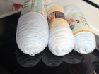 Lot Of 3  skeins RED HEART TLC BABY soft POWDER Baby Blue 6 oz  ACRYLIC — photo 3
