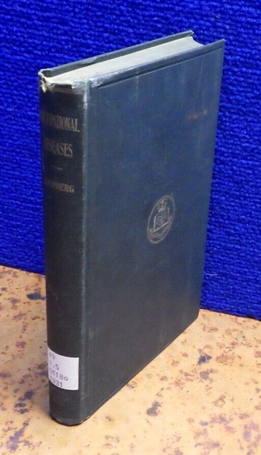 1931 Occupational Diseases Compensation Health Insurance Goldberg Hc Book