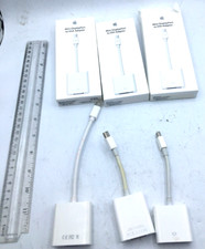 Apple Lot of 6 Mini DisplayPort to VGA DVI Adapter A1307, A1305 New READ Pleas