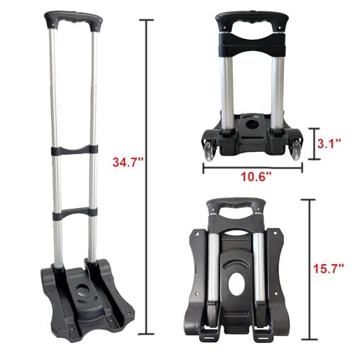 Car Seat Carrier for Airport Travel Car Seat Dolly Cart Trolley