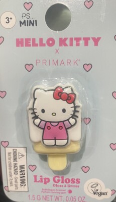 Hello Kitty X Primark Lipgloss Bubblegum Scented