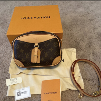 バッグ DEAUVILLE MINI MNG WIN LOUIS VUITTON Deauville Mini Monogram Canvas Brown Shoulder