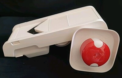 Tupperware Time Savers Mandoline w/ Instruction Card For Multiple Cuts - Box New